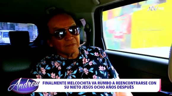 TROME | Melcochita se reencuentra con su nieto preso