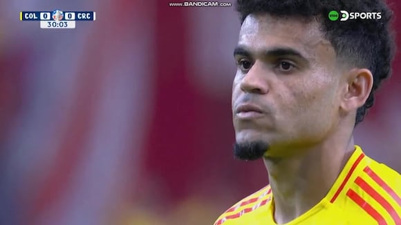 Luis Díaz marcó el 1-0 de Colombia sobre Costa Rica. (Video: DSports)