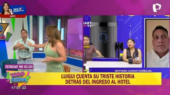 TROME - Karla Tarazona chanca a Luigui por el ampay