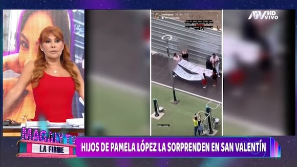 TROME - Pamela López reaparece y se quiebra con sorpresa de su hijos por San Valentín: Así se ve tras revelación de infidelidades de Cueva