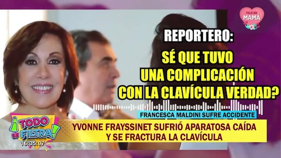 TROME - Yvonne Frayssinet: ¿Cuánto tiempo parará de grabar en AFHS tras su caída?