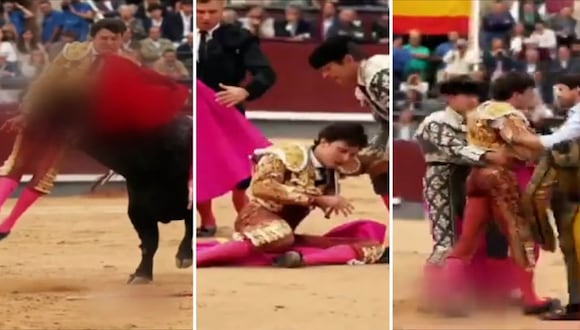 El torero peruano Andrés Roca Rey sufre lesiones graves durante la Feria de Otoño en Madrid