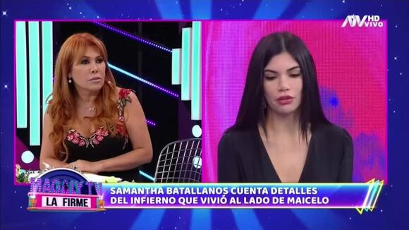TROME - Samantha Batallanos y su fuerte confesión tras denunciar a Maicelo: “Normalicé sus maltratos, me volví sumisa”