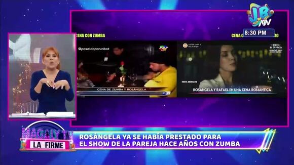 TROME |VIDEO Ronsángela Espinoza cita con Zumba (Magaly Tv)