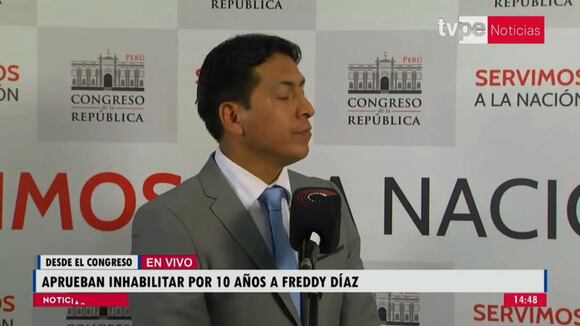 Declaraciones de Freddy Díaz