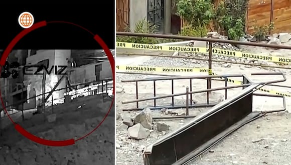 Chosica: niño quedó grave tras caerle un tobogán metálico en la cabeza