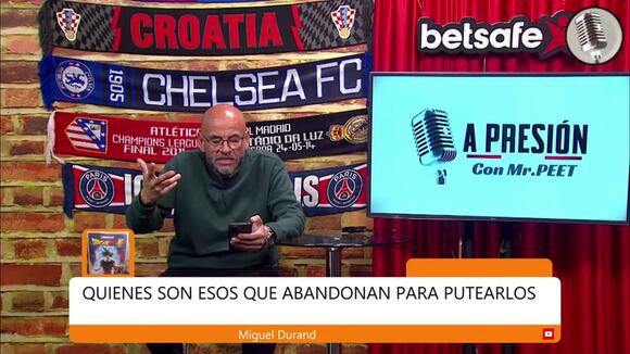 TROME | Mr. Peet explota tras críticas