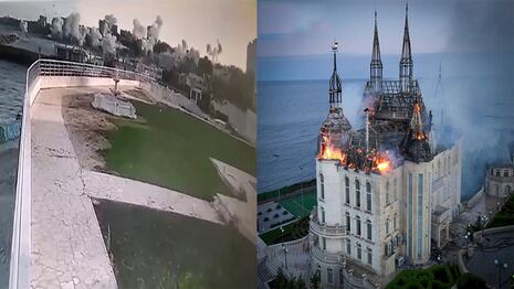 Rusia usó munición de racimo cerca a emblemático castillo de Harry Potter en Ucrania