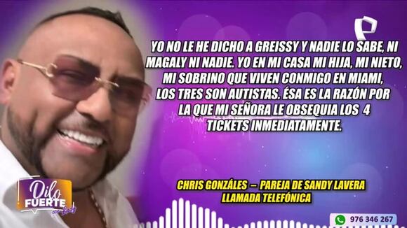 TROME - Empresario revela que Greissy no quiso recuperar los boletos de avión que le ofreció: “No hizo absolutamente nada”