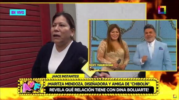 TROME | Diseñadora niega que Chibolín le mando confeccionar vestido amarillo de Dina Boluarte(Amor y Fuego)