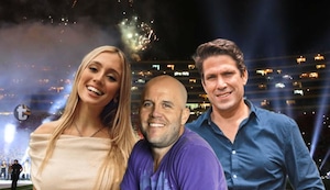 Paco Bazán en polémica por acompañar a Morena Beltrán y Gian Marco en ‘Noche Eterna’