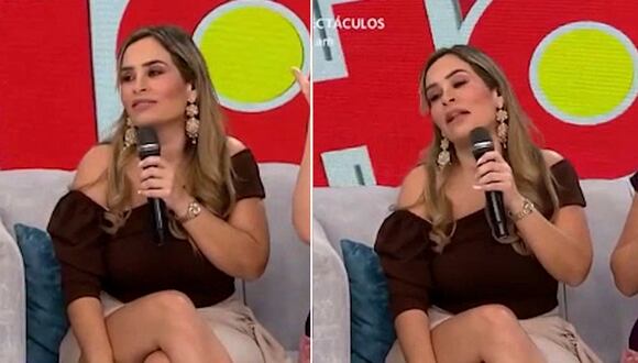 Ethel Pozo sufrió mareo durante emisión de ‘América hoy’ y preocupó a compañeros