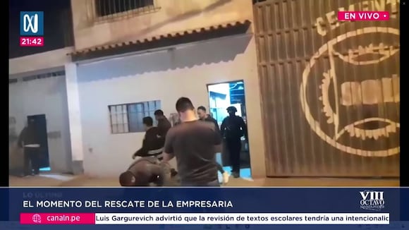 TROME | Atrapan a cuatro secuestradores en rescate de Jackeline Salazar Flores (Canal N)