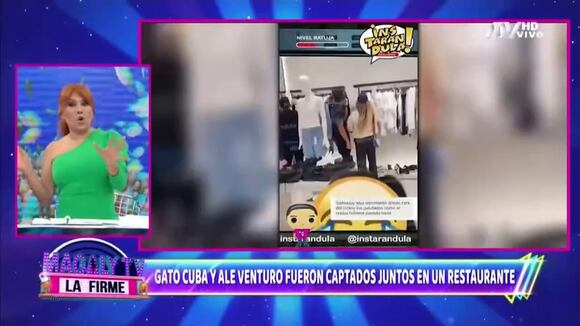 TROME | Magaly fulmina a Ale Venturo por retomar salidas con el ‘Gato’: “Dos soles de dignidad” | VIDEO