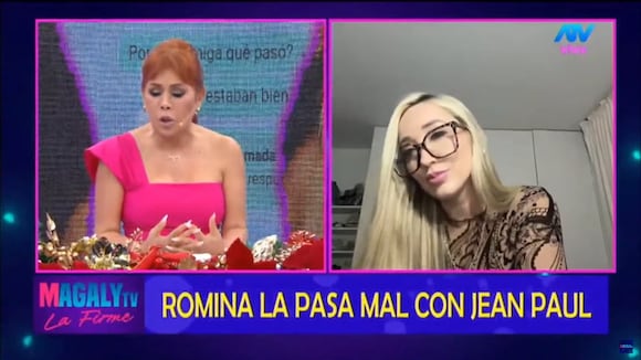 TROME | Romina Gachoy y Jean Paul Santa María: Cuál fue el origen de su reciente crisis matrimonial (Magaly TV, La Firme)