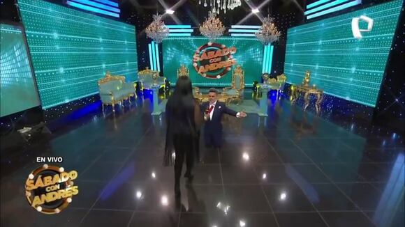 TROME | Chibolín beso con La India ( Porque hoy es sábado con Andrés)