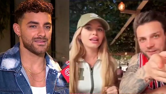 Austin Palao mandó "bencidicones" al presunto romance entre Flavia Laos y Nicola Porcella