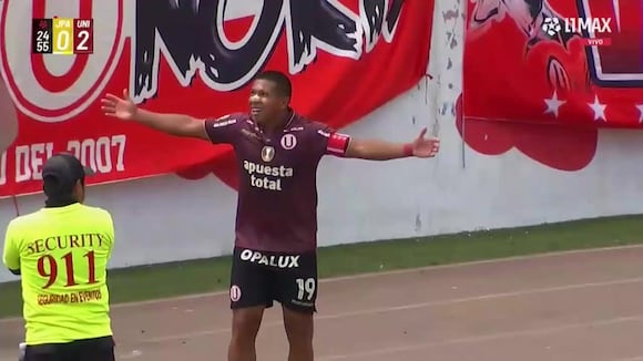 Doblete de Edison Flores, Universitario vs. Juan Pablo II (Video: L1MAX)
