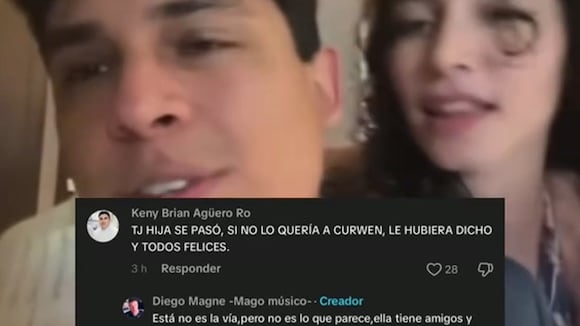 Padre de Carlita, novia de Curwen, rompe su silencio y sale en su defensa tras polémico ‘ampay’ de Magaly Medina