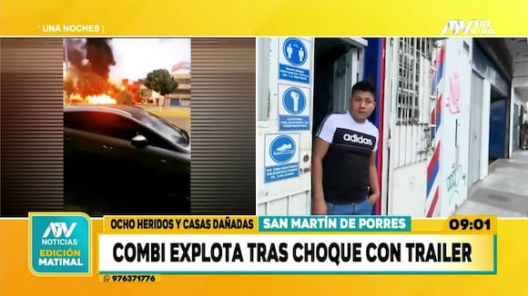 TROME | Explosión en San Martín de Porres