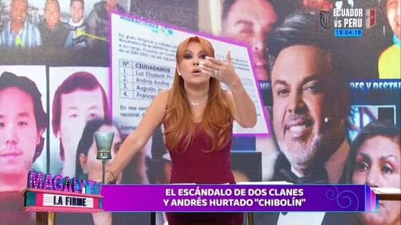 TROME - Magaly Medina niega que Chibolín la haya ayudado para ganar premios Martín Fierro