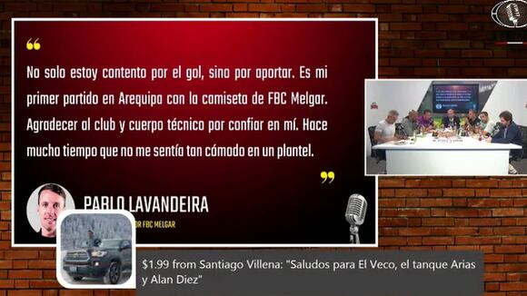 Waldir Sáenz fue duro con Pablo Lavandeira (Video: A Presión)