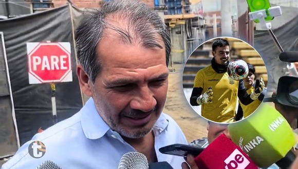 Franco Navarro habla sobre nuevo arquero de Alianza Lima (Video: @12CarlosAndres)