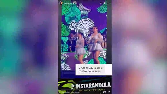 Susana Alvarado golpe con dron