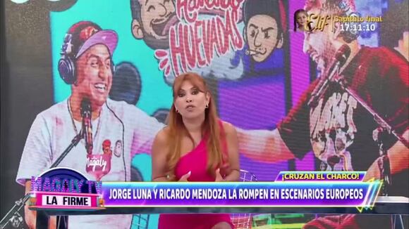 TROME | Magaly sorprendida por el éxito de Ricardo Mendoza y Jorge Luna en el extranjero