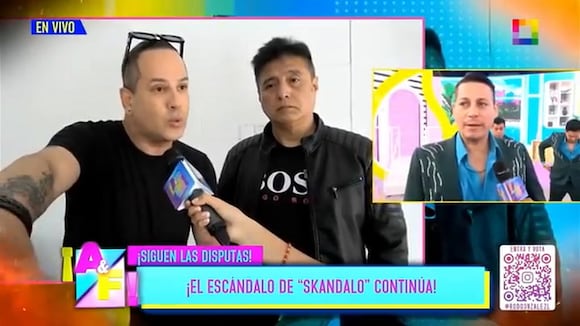 TROME - Miembros de Skándalo contra Luigui Carbajal