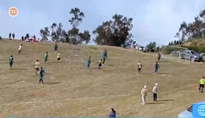 Campo inclinado en la Copa Perú sorprende al mundo