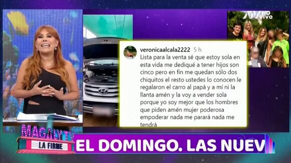 TROME - Magaly destruye a la mamá de Ale Baigorria: “Una mujer que lucha no le mendiga a los hijos”