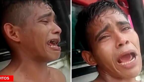 Iquitos: Ladrón se pone a llorar y pide perdón tras ser capturado por robar en iglesia