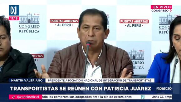 TROME - Presidente de Asociación de Transportes: “Voy a morir pidiendo justicia”