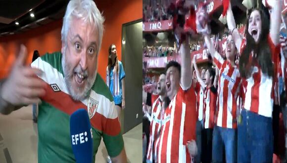 Copa del Rey: Euforia de los hinchas del Athlétic Club tras ganar el título después de 40 años