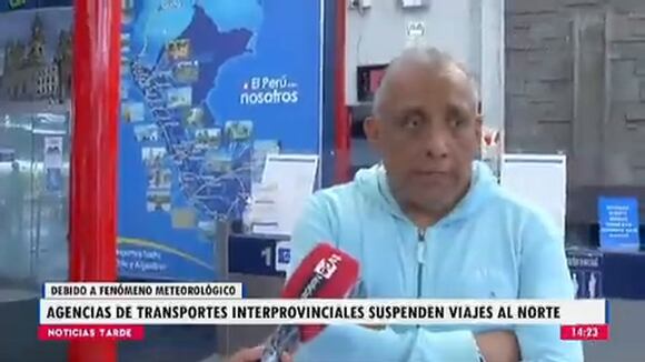 TROME | Suspenden salida de buses al norte del país (Tv Perú)