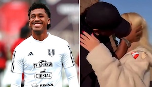 Renato Tapia y su nueva novia se lucen con apasionados besos