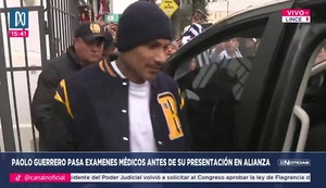 Paolo Guerrero pasó exámenes médicos y quedó listo para su presentación oficial en Alianza Lima | VIDEO