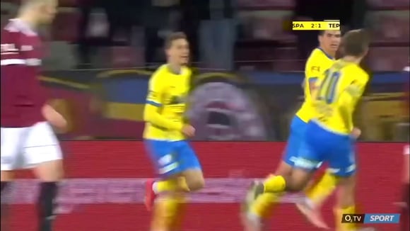 Matías Succar anotó su primer gol en República Checa