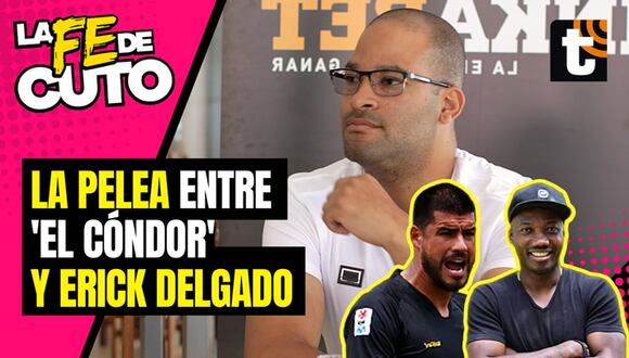 Pelea entre Erick Delgado y 'El cóndor' Mendoza