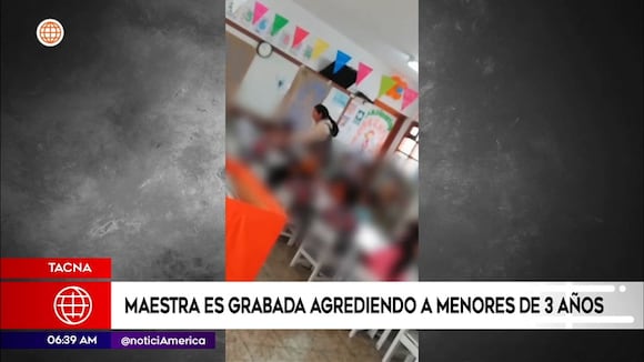 Tacna: Profesora fue grabada agrediendo a menores de 3 años