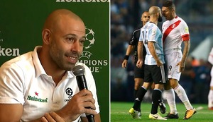 Javier Mascherano: esto dijo sobre su recordado cruce con Paolo Guerrero en la Bombonera