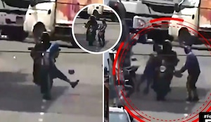 Capturan a ladrones que simulaban jugar fútbol para asaltar en el Centro de Lima