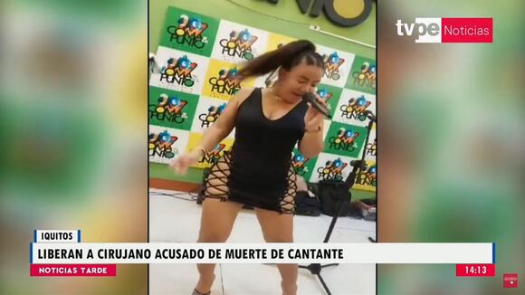 Liberan a cirujano que ocasiono muerte de cantante