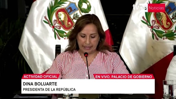 Mensaje a la Nación de Dina Boluarte