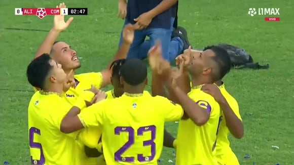 Duván Palacios marcó el 1-0 de Comerciantes Unidos sobre Alianza Lima. (Video: L1 MAX)