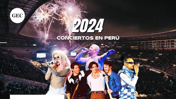 Conciertos 2024: fechas de artistas y eventos en Perú