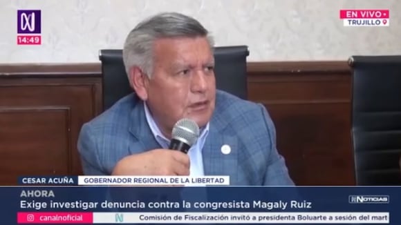 César Acuña defendió sus viajes: "Tengo derecho a descansar". Video: Canal N