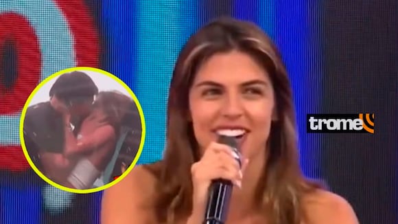 TROME | Giselo trolea a Stephanie Cayo con broma por fogoso beso