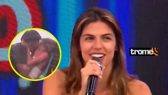 TROME | Giselo trolea a Stephanie Cayo con broma por fogoso beso